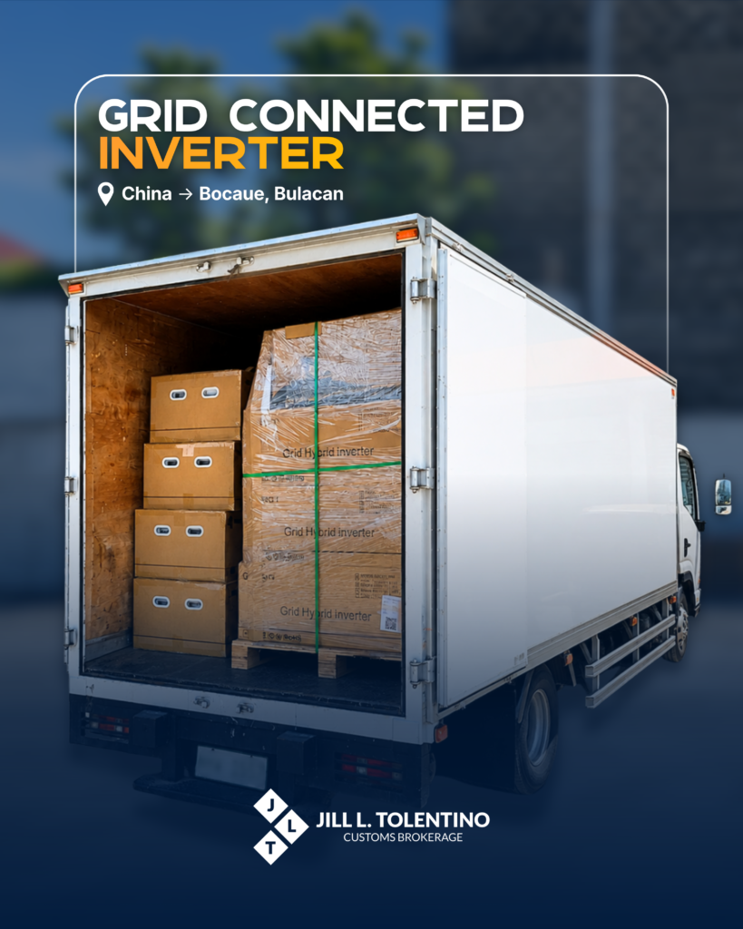 China to Bulacan: Grid-Connected Inverter Cleared & Delivered
